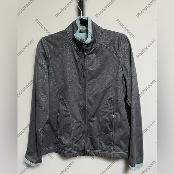 Athleta Floral Imperfection Jacket Sz Med - Picture 1 of 10